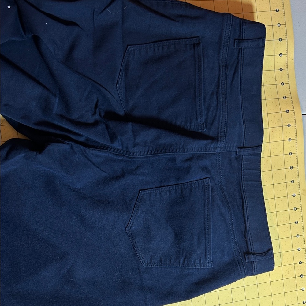 Croft & Barrow Women's Dark Blue Stretch Pants - Picture 6 of 7